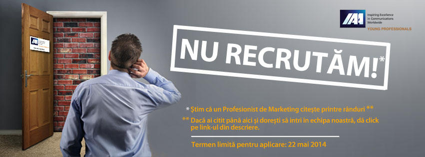 IAA YP Cluj nu recruteaza