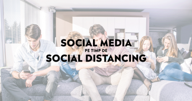 Social Media pe timp de Social Distancing Social Media pe timp de Social Distancing