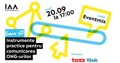 Seara YP: Instrumente practice pentru comunicarea ONG-urilor Participa la Seara YP dedicata comunicarii ONG-urilor!